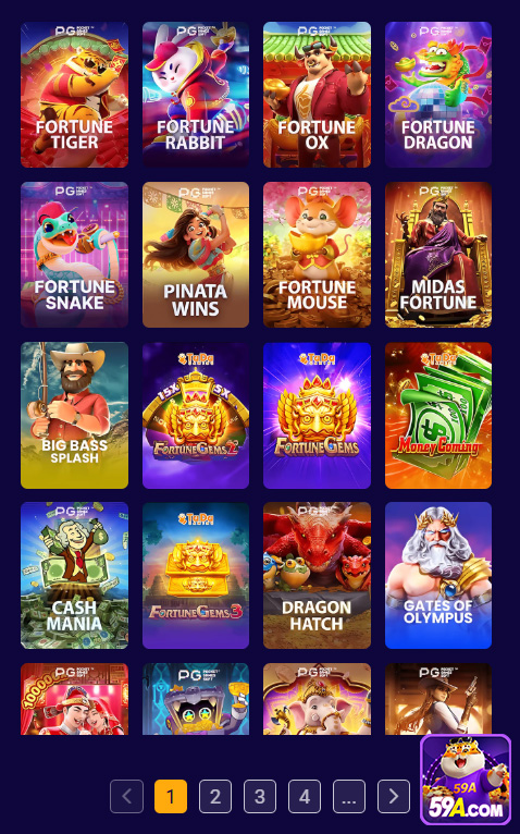 Aplicativo 59a.com para Android e iOS